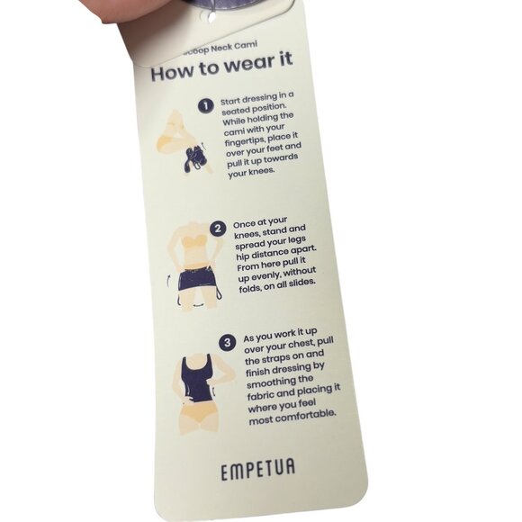 Empetua® All Day Every Day Scoop Neck Cami, NWT, XL - Picture 3 of 6